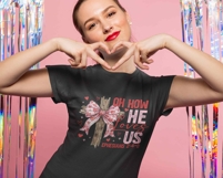 Oh How He Loves Us Png | Christian Valentine | John 3:16 Png Product Image 3