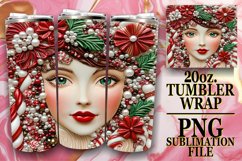 BRIGHT ADVENTURES 20oz TUMBLER WRAP, Christmas Product Image 1