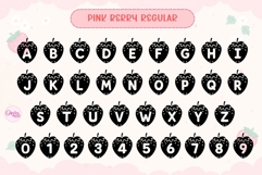 Pink Berry - Summer Decorative Font Duo Product Image 5