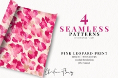 Seamless Pink Girly Digital Paper Product Image 2