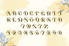 Aubrielle Monogram - Elegant Script Monogram Font Product Image 4