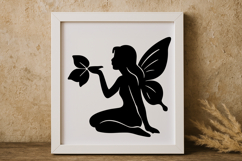 Fairy and Flower SVG Product Image 1