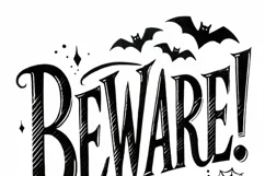 Halloween Quotes PNG, Fright Night Sublimation Design Product Image 6