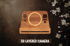 3D Layered Camera Design Product Image 1