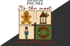 Christmas squares png design for T-shirts Product Image 2