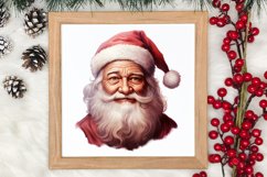 Vintage Black Santa Claus Sublimation Clipart, Santa PNG Product Image 4