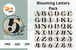 Blooming Letters Pack Monogram Product Image 1