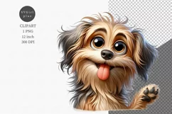 Dog clipart, Puppy dog, Dog sublimation Product Image 1