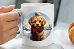 3D Christmas Dog Ornament, 3D Christmas Dog Ornaments Product Image 5