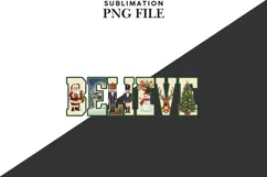 Christmas words png design for T-shirts Product Image 2