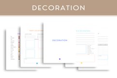 Colour Party Planner Sans Serif A4 Product Image 5