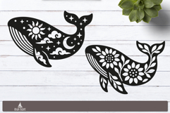 Floral Animal Silhouette SVG Bundle Product Image 3