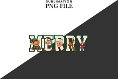 Christmas words png design for T-shirts Product Image 2