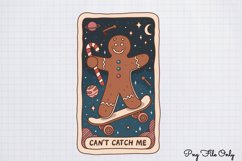 Funny Christmas Tarot Card Sublimation Clipart PNG Product Image 1