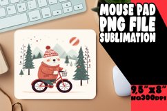 Seasonal Boho Christmas Mouse Pad Special Product Image 1