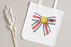 Retro Yellow Smiley Coquette Bow Clipart Product Image 4