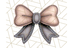 Fall Bow Clipart, Autumn Hair Bows PNG, Fall Ribbon Png Product Image 5