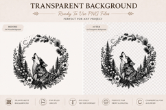 Woodland Ink Illustration Bundle Product Image 6