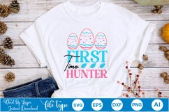 First Time Hunter SVG Cut File Product Image 4