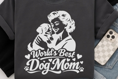 World's Best Dog Mom Svg, Dog Mom Svg, Dog Lover Svg. Product Image 6