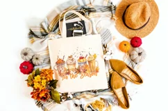 Tis The Season Coffee PNG,Halloween Sublimation Product Image 3