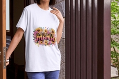 Floral Mama PNG Sublimation Bundle Product Image 5