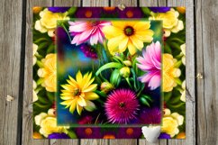 Flowers | Summer Skinny tumbler design Sublimation bundle Product Image 5