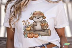 Cute Halloween Fall Animal Sublimation Clipart Product Image 2