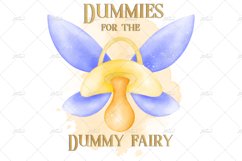 Kids Dummy Fairy Bag Design | 300 DPI Hand Painted PNG Product Image 3