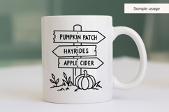 Hand Drawn Fall Signs SVG Product Image 5