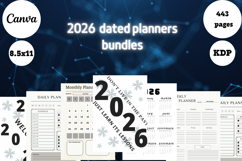 Best Simple 2026 Dated Planners Bundle Product Image 1