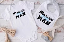 Mom's little man svg, Mama and Mini SVG, Mom Life svg, Mothe Product Image 4