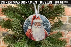 Christmas Ornament Sublimation PNG Design Product Image 1