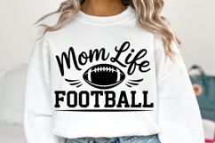 Mom Life Football Svg | Sport Svg | Shirt Svg Product Image 5