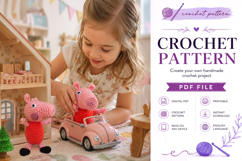 Pig Amigurumi Crochet Pattern PDF Product Image 4