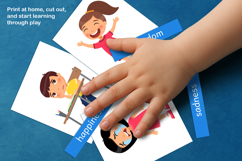 Educational Flashcards - Emotions Language Learning Product Image 6
