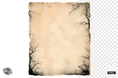 Halloween Goth Old Paper Clipart Product Image 1