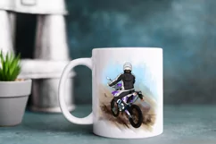 Clipart a couple Bikers, Best friend clipart. Product Image 5