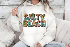 Salty Beach Summer PNG, Retro Ocean Sublimation Design Product Image 5