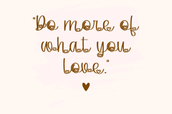 Heart Script - Handwritten Script Font With Heart Product Image 5
