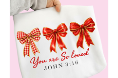 You Are So Loved PNG, Oh How He Loves Us PNG, Valentine PNG Product Image 1