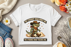 Strange Road Cowboy Lizard Quote Product Image 7