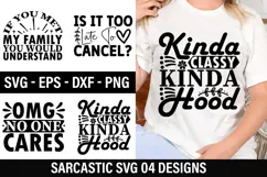 Sarcastic SVG Design - If You Met My Family You Would Product Image 1