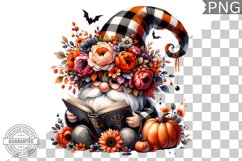 Halloween Gnome Sublimation - Clipart PNG Design Product Image 1
