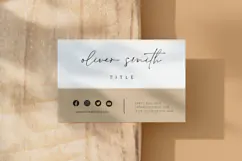 Boho Business Card Template Product Image 2