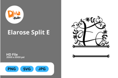 Elarose Split Monogram Product Image 1