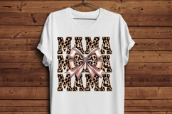 Leopard MAMA Sublimation Design Product Image 4