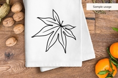 Hand Drawn Autumn Leaf SVG Product Image 5