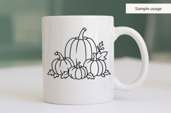 Hand Drawn Fall Pumpkins SVG Product Image 5