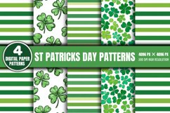 St Patricks Day Green Shamrock Bundle PNG Product Image 6